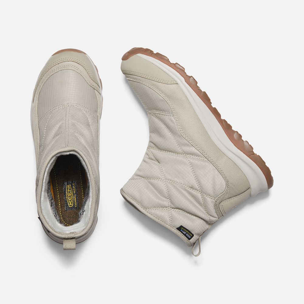 Keen Vinterkängor Dam Silver - Terradora Ii Waterproof Pull On - 628174XFB